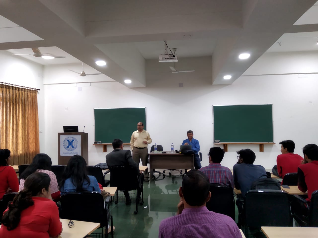 Talk by Prof. Chitta Baral and Dr. Dhanada K. Mishra.